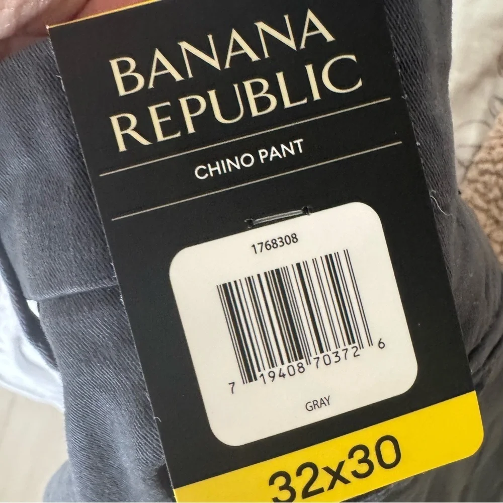 NWT Banana Republic Chino Pants Men's 32x30